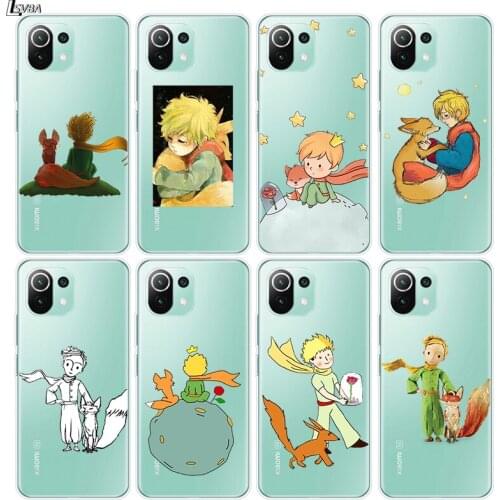 The Little Prince And Fox Soft Silicone Cover For Xiaomi Mi Note 11 11i 10i 10T 10 9T 9 SE Lite Pro Ultra Phone Case