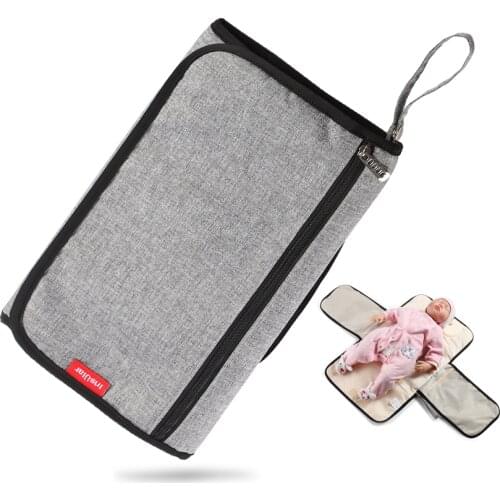 New Infant Portable Baby Nappy Changing Mat Waterproof Foldable Urine Mat Multi-function Baby Diaper Changing Table Pads