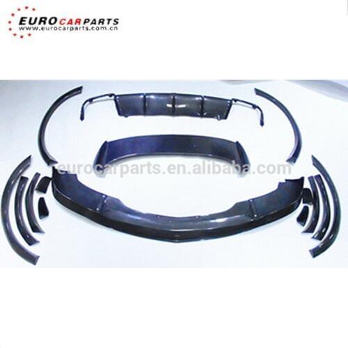 ML-CLASS W166 ML63 A style fit for RZ style front lip rear diffuser over fenders and roof spoiler after 2012year