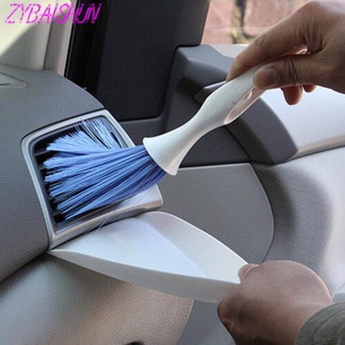Car Slot dashboard ventilation cleaning brush and air outlet armrest brush for Kia Hyundai Chery Tiggo Geely Vision SC7