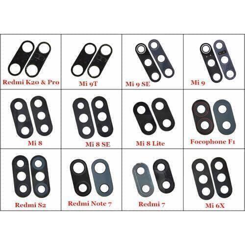 10x Rear Back Camera Glass Lens for For Xiaomi Mi 6X Mi8 / Mi 8 SE Lite Mi9 / Mi 9 SE Mi9T Pocophone F1 Redmi S2 Note 7 K20 Pro