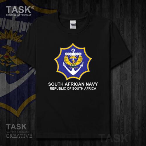 Navy South Africa RSA African ZAF country Army Tactical Military mens t shirt new Tops t-shirt Short sleeve clothes Fashion 01