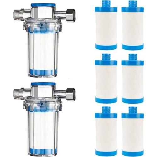 Purifier Output Universal Shower Filter PP Household Kitchen Faucets Water Heater Purification Home Bathroom Accessories