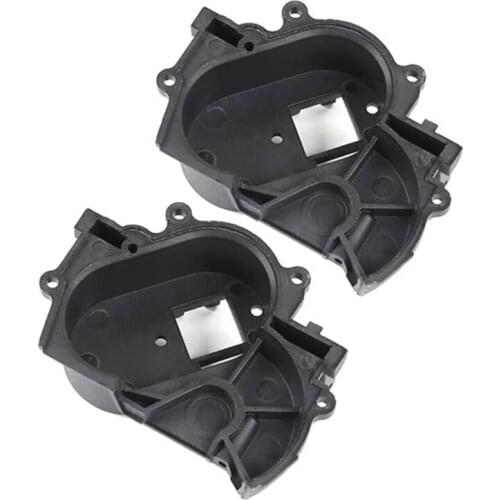 2 Pcs Gear Case Front Lower Base Fit for 1/8 HPI Racing Savage XL FLUX Rovan TORLAND Brushless Truck Parts