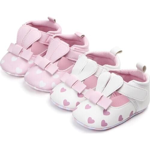2020 The New Stereo ear Baby Shoes Soft Sole Baby Girl Shoes Casual Baby Girl Shoes