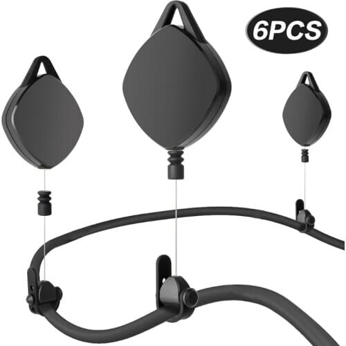 3/6pcs Silent VR Cable Management Pulley System for HTC Vive Rift S PS Windows VR Accessories