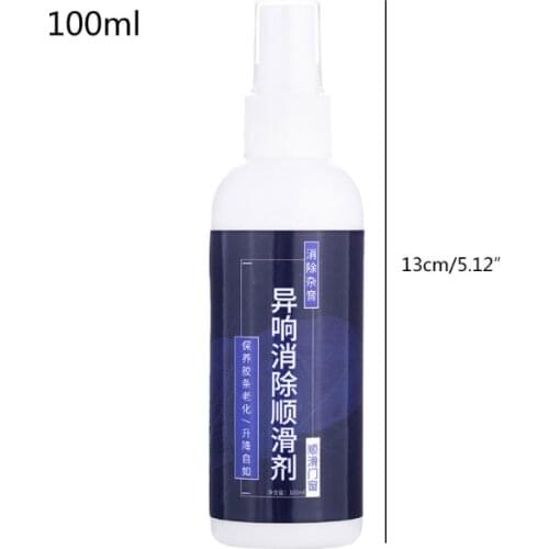 Automotive Door Noise Canceling Car Window Lubricant 100mL Rubber Sealing Strip Softening Sunroof Track Grease Cleaning QW