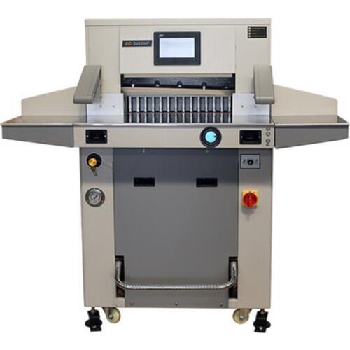 DC-8495HP Double Hydraulic Program Control Paper Cutter Document Book Document Heavy Paper Cutting Machine Commercial