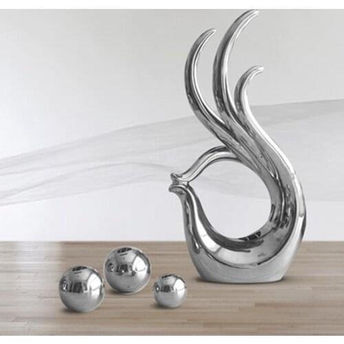 Holding Hands Ceramic Accessories Home Living Room Desktop Figurines Decoration Ornaments Crafts Wedding Gift