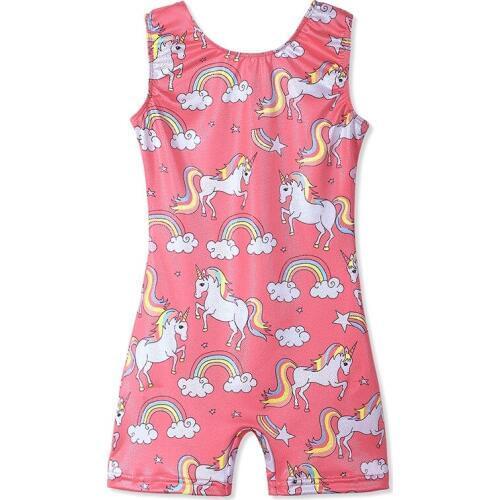 Girl Sleeveless Gymnastics Leotards Toddler Cute Girls Ballet Tutu Dance Leotards Dress Ballet Costumes Acrobatics Dance Wear