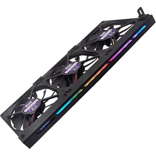 CPU Cooler ARGB Light Strip 5V 3Pin Cooling Fan for Computer Desktop PC Case Heat Sink Ventilador Radiator