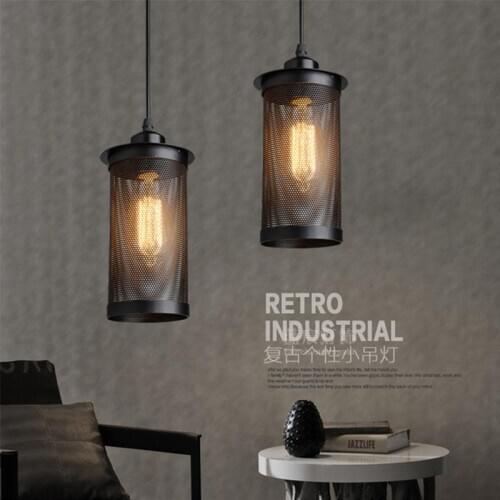 Edison bulb hanging light bedroom restaurant Nordic simple droplight Modern Vintage pendant lamp colorful glass pendant lighting