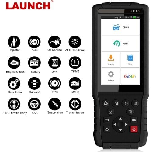 LAUNCH X431 CRP479 Wifi OBD2 Tools ABS DPF IMMO Oil Reset OBD 2 Automotive Scanner Launch OBD2 Scanner Car Diagnostic Tools