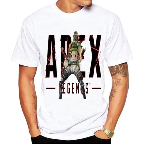 Fashion Apex Legends Game T-Shirt Harajuku Cool Printed Model Tee SummerTee Short Sleeve Man Manga Shirt Clothes Streetwear