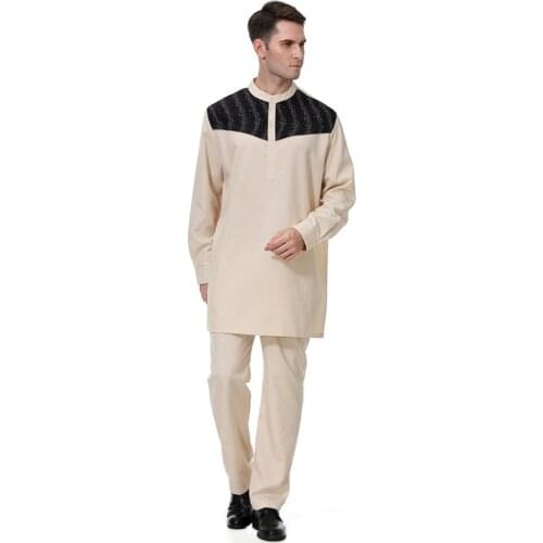 Muslim Thobe Arab Middle East mens robes set