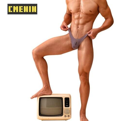 CMENIN Low Waist Modal Sexy Underwear Men Jockstrap Low waist Innerwear Briefs Men Bikini Gay Mans underwear Male Cuecas AD314