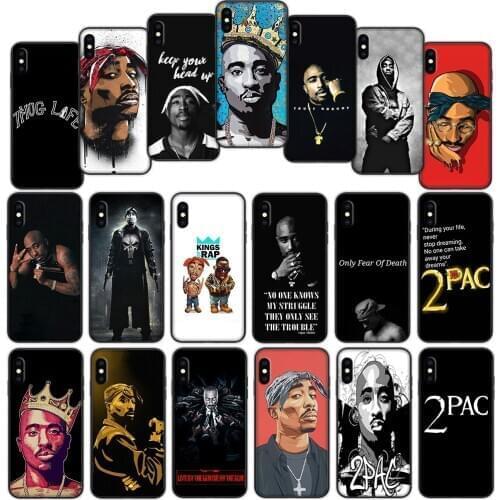 2pac Tupac And Biggie Soft Cover Case for iPhone 12 11 Pro X XS XR Max