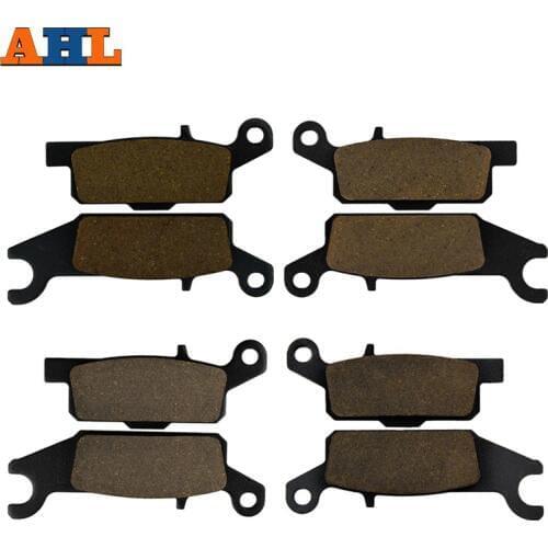 AHL Motorcycle Front & Rear Brake Pads For YFM550 YFM 550 FGHY FGPY YFM700 YFM 700 FGPW FGPX FGPY FGPZ Grizzly