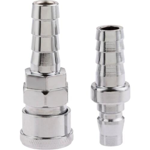 2pcs/set SH40+PH40 Pneumatic Fitting Air Line Part Compressor Bayonet Iron Connector Quick Release Coupler 12mm Hose Enable Tool