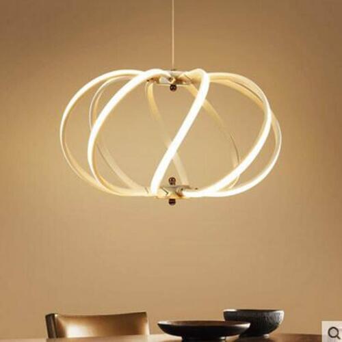 Restaurant hanging lamps postmodern minimalist creative personality bar table LED Nordic hair salon study chandelier led light