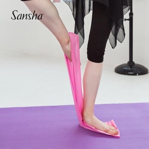 Sansha Rubber Stretch Sports Yoga Ballet Band Exercise Soft Leg Belt for Gymnastics