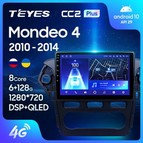 TEYES CC2L CC2 Plus For Ford Mondeo 4 2010 - 2014 Car Radio Multimedia Video Player Navigation GPS Android No 2din 2 din DVD