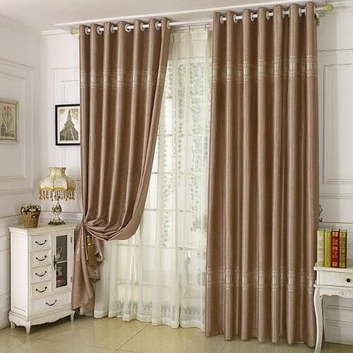 Thickened Blackout Curtains Finished Living Room Bedroom Curtains Blackout Fabrics Soundproof Finished Curtains
