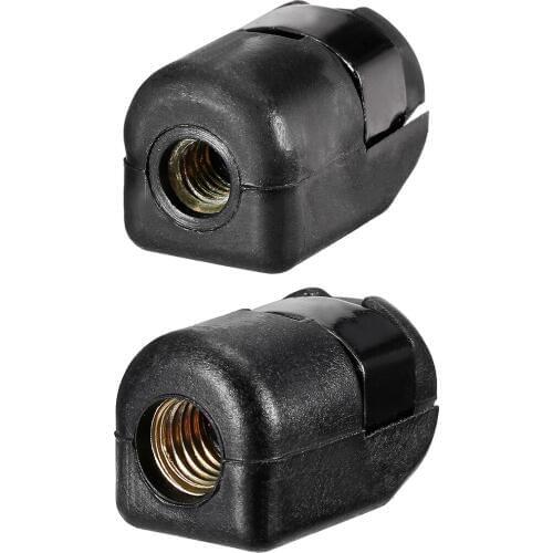 Uxcell Uxcell High Quality 1/2/3/5Pcs Gas Spring End Fitting Black Connector M6/M8 Female Thread PA66A5 Replacement