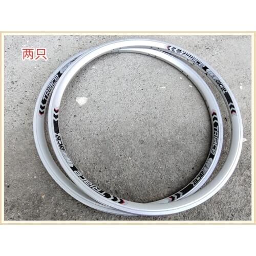 20 inch bicycle rims 406 bike rim 24 hole double layer for folding bike v brake disc brake rim silver rims
