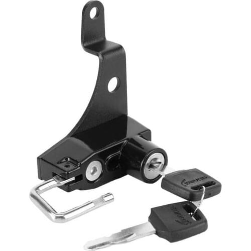 Motorcycle Helmet Lock Anti-Theft Motorbike Helmet Lock Kit Fit for Suzuki SV650