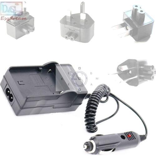 Battery Charger + Car Charger + AU/US/UK/EU Adapter For Samsung SLB-10A SLB 10A SLB10A HMX-U10 HMX-U100 SL720 SL310W SL820