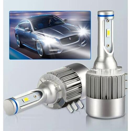 2X H15 G2 LED Bulbs Car Headlight Lights Day time Running Light for Ford Kuga Golf 7 Mazda CX 5 Audi BMW 6000K 72W 8000LM White