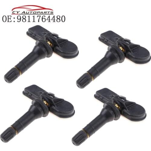 4PCS New TPMS Tire Pressure Monitor Sensor For Citroen Jumpy Peugeot Expert C4 C5 308 3008 508 5008 408 9811764480