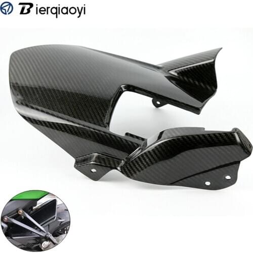 For Kawasaki Z1000 Carbon Fiber Rear Fender Splash Mud Dust Guard Protection Tire Hugger Fender Mudguard Z1000 2010-2014 2015