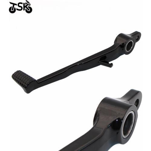 Black Rear Brake Pedal For Kawasaki Ninja ZX 10R 6R 2005 - 2008 ZX 636 ZX636 2005 - 2006