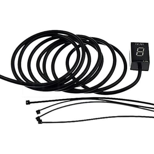 Motorcycle LCD Electronics 1-6 Level Gear Indicator Moto 6 Speed Digital Gear Meter For Honda CBF600 CBF 600 2004 2005 2006 2007