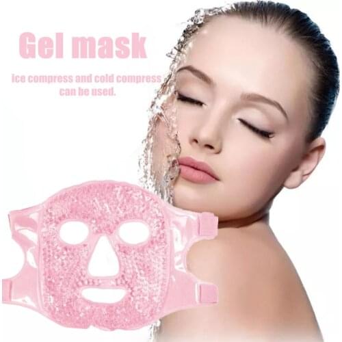 4 Colors Full Face Work Rest Ice Packing Relief Fatigue Gel Face Mask For Women Skin Care Face Care Make Up Tools