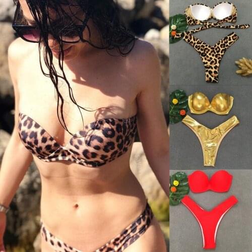 Gwiyeopda Leopard Swimwear