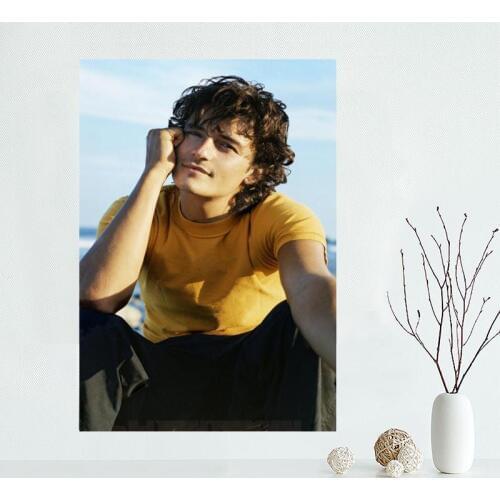 New Products Orlando Bloom Wall Art Canvas Posters And Prints Wall Pictures For Living Room Children Kids Bedroom Decor
