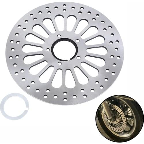 Samger 11.5" Super Spoke Front Brake Rotor Disk For Harley Sportster 883 1200 00-05 For Touring 2000-2007