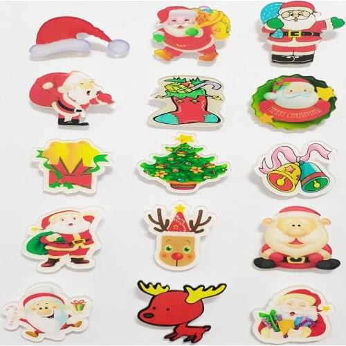 The Christmas Brooch Contains Santa Claus Pin,Christmas tree,Christmas Gifts cute Deer,The Best Gift for Friends and Children