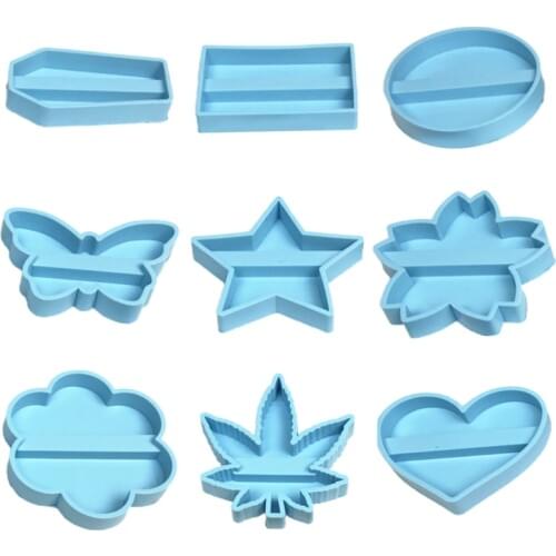 DIY Crafts Casting Tools Business Card Holder Epoxy Resin Mold Mobile Phone Stand Silicone Mould