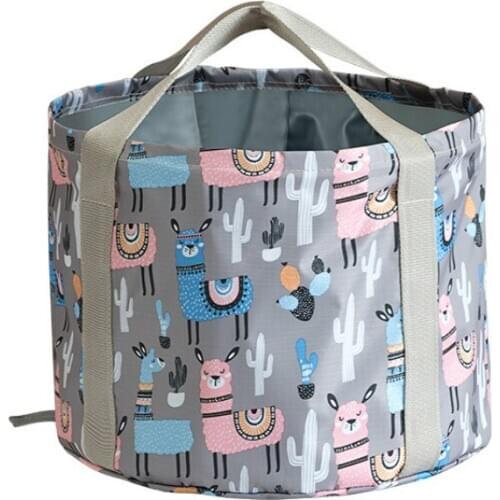 Folding laundry tub Travel Camping Washbasin Bucket Fishing Folding Basin Foot Bath Sink Washing Basket Spa Foot Bath Bucket