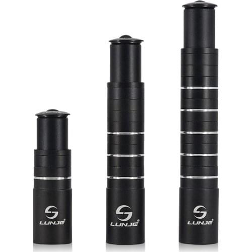 115/180/210 mm Bicycle Handlebar Extender Front Fork Rod Rising Extender Head Up Black Bicycle Mountain Bike Bicycle Parts