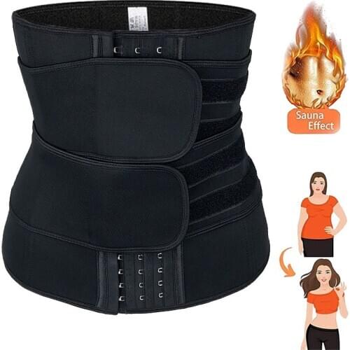 Women Waist Trainer Sweat Sport Trimmer Belt Slimming Body Shaper Best Waist Trainer For Women Fat Burner Slimming Machines