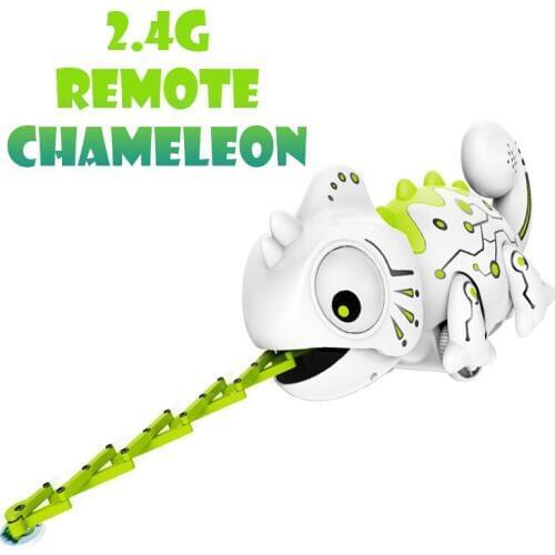 1 Remote Control Chameleon Pet Intelligent Toy Robot For Children Birthday Gift Funny Toy RC Animals Changeable Lizard Novelty