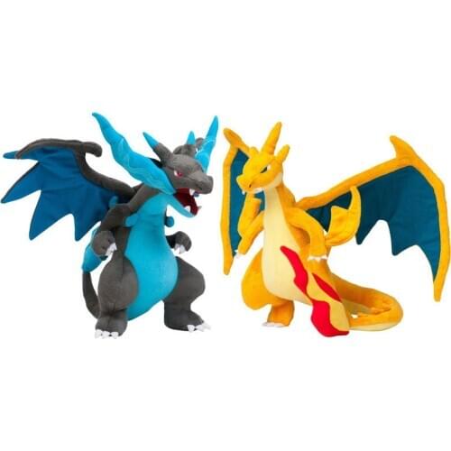 2019 TAKARA TOMY Pokemon Mega Charizard X Mega Evolution Peluche Animal Stuffed Plush Toys Christmas Gifts For Children 23CM