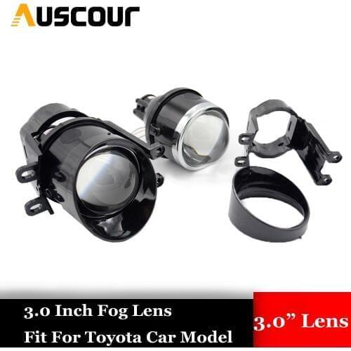 3.0 inch d2h H11 hid Bixenon fog Projector Lens with bracket for Toyota Corolla Camry LEXUS VIOS PRIUS fog lamp headlight modify