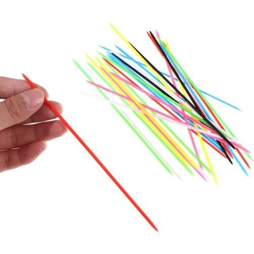 30PCS With Box Game Kids Gifts Baby Children Educationaln toy Colorful Plastic Traditional Mikado Spiel Pick Up Sticks