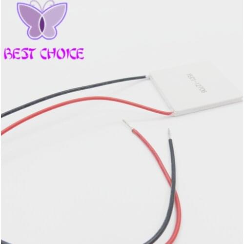 5pcs/lotTEC1-12706 12706 TEC Thermoelectric Cooler Peltier 12V 40*40mm New of semiconductor refrigeration TEC1 12706